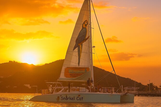 Champagne Sunset Sail from Margaritaville - Seeing St. Thomas From the Water