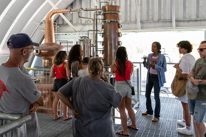 Farm to Bottle Tour at Prosperity Farm Distillery - Tasting three spirits, including banana liqueur