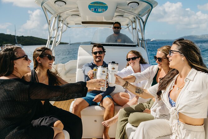 Full Day Private Boat Charter to the British Virgin Island - Jost Van Dyke: beach bars and the Painkiller