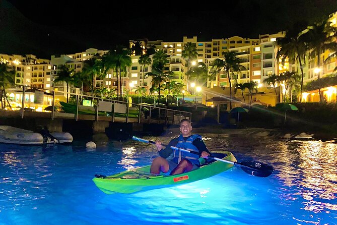 Glow Boats LED Night Kayak from Marriott Frenchman's Cove - Key points about the Glow Boats tour