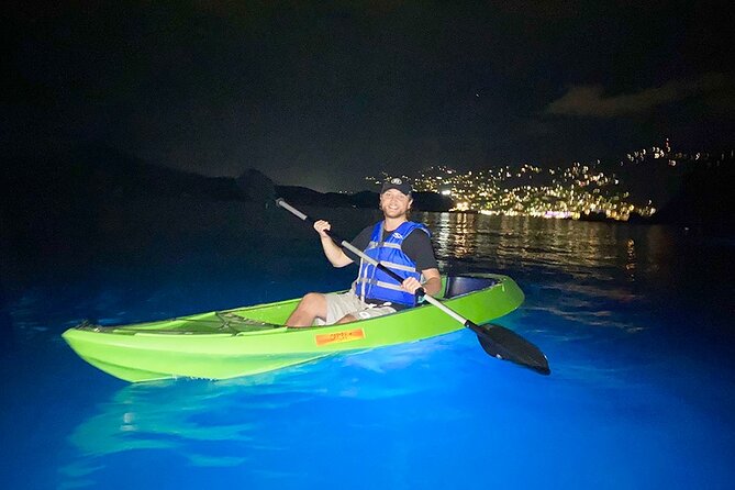 Glow Boats LED Night Kayak, Marriott Frenchman's Cove Dock, USVI - Searching for Turtles, Rays, and Tarpon