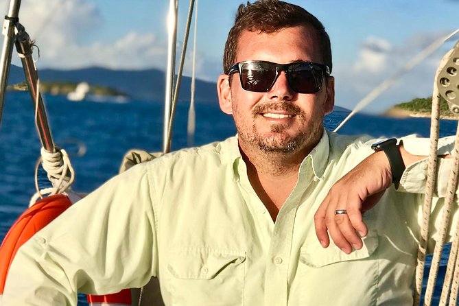 Group Sunset Sail St. John - Sailing through Virgin Islands National Park