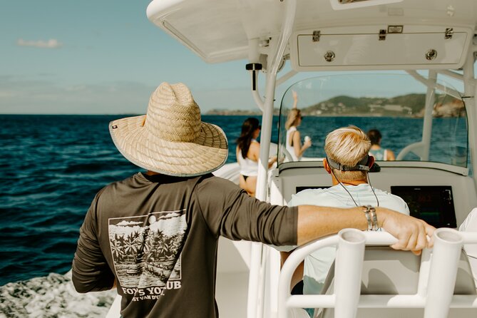 Half Day Boat Charter around the Islands of St Thomas and St John - Fishing can be part of the plan, but it is not guaranteed