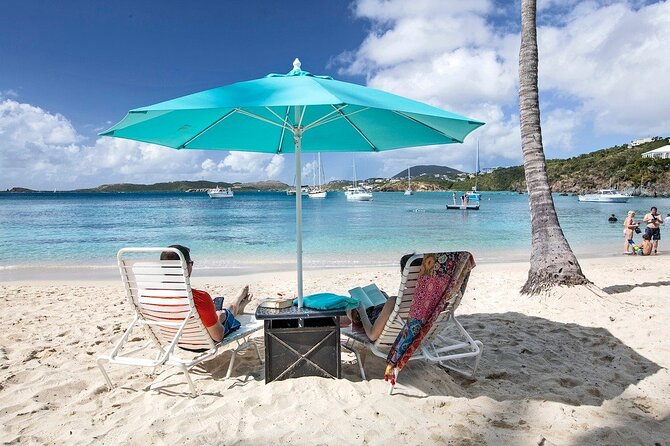 Inclusive Beach Day Package - Why Secret Harbor works for a calmer St Thomas beach day