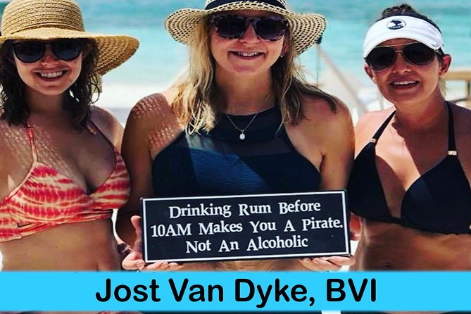 Jost Van Dyke - Funday! - Sandy Spit, a 15-minute island pause