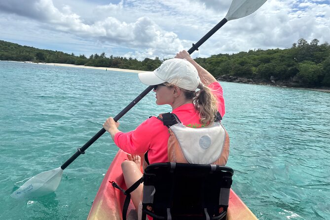 Kayak & Snorkel with Sea Turtles, National Park, St. John - Snorkeling among turtles and reef life