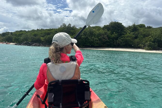 Kayak & Snorkel with Sea Turtles, National Park, St. John - Hiking Turtle Point’s shaded trail