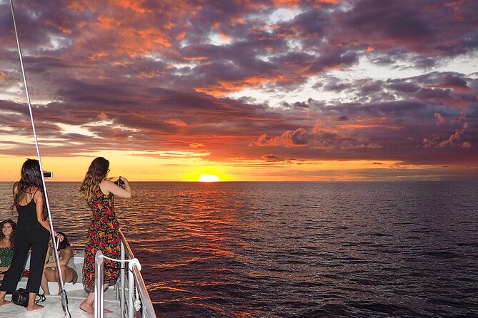 Live Music Sunset Sail - Leaving Frederiksted Pier as the Day Cools