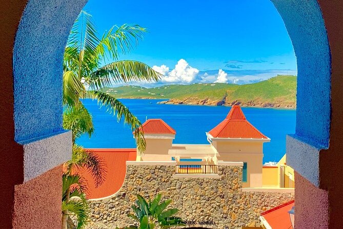 PARADISE TAXI & TOURS USVI-St.Thomas-Airport Transfer to Marriott Frenchman Cove - The vehicle may be a van, not an SUV