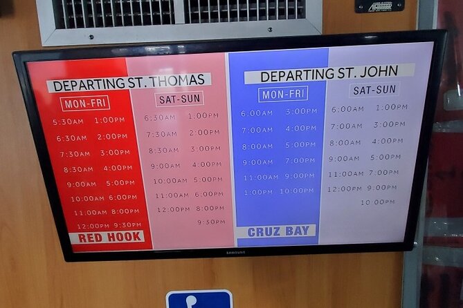 Paradise Taxi & Tours USVI- St. Thomas - Airport Transfer to Red Hook Ferry - Who will get the most from this ride?