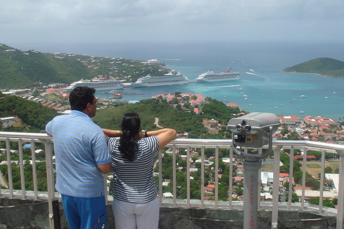 Paradise Taxi & Tours USVI -St. Thomas, Virgin Islands-Private Group-Island Tour - Blackbeard’s Castle and Charlotte Amalie