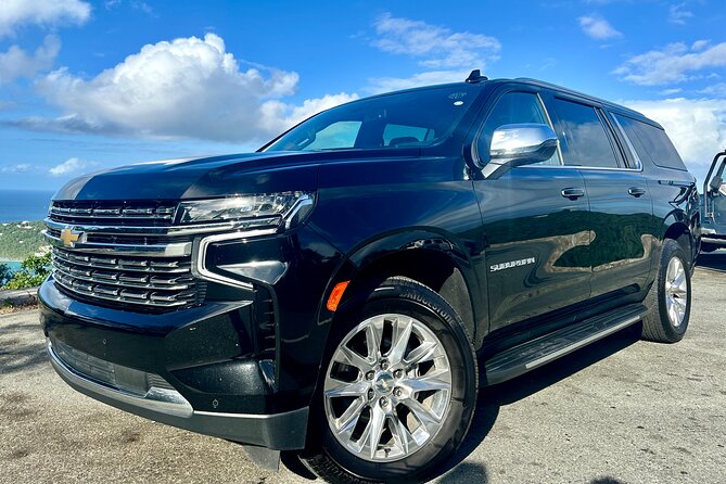 Private Airport Transfer in Luxury Vehicle- St. Thomas, USVI - A Comfortable Return to the Airport