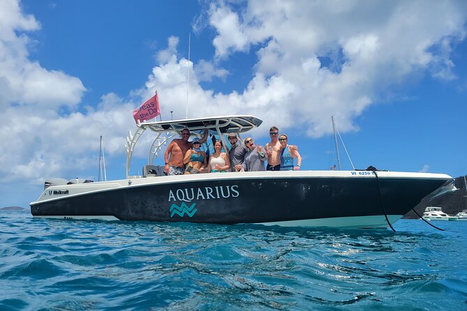 Private Full Day BVI Boat Charter Aboard MV Aquarius - Key points to know before you book