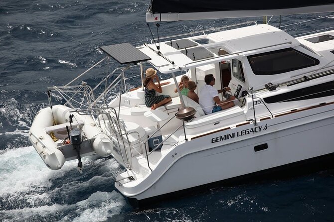 Private Full Day, Fun Day Aboard SY Mazu - Luxury Gemini Legacy Catamaran - Key points before you book