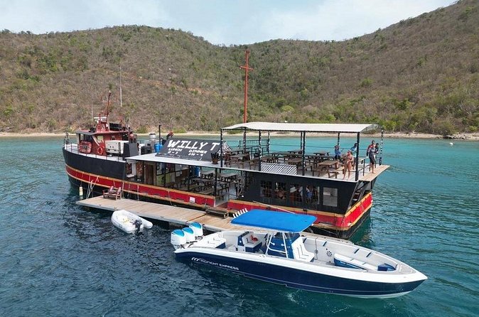 Private Full Day or Half Day Charter - 37' Midnight Express - Jost Van Dyke for a Painkiller or rum punch