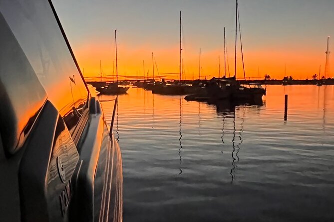 Private Luxury Catamaran Champagne Sunset Cruise - Water and Hassel Islands from the southern coast
