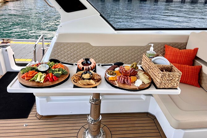 Private Luxury Catamaran Champagne Sunset Cruise - Champagne, charcuterie, and an easy evening