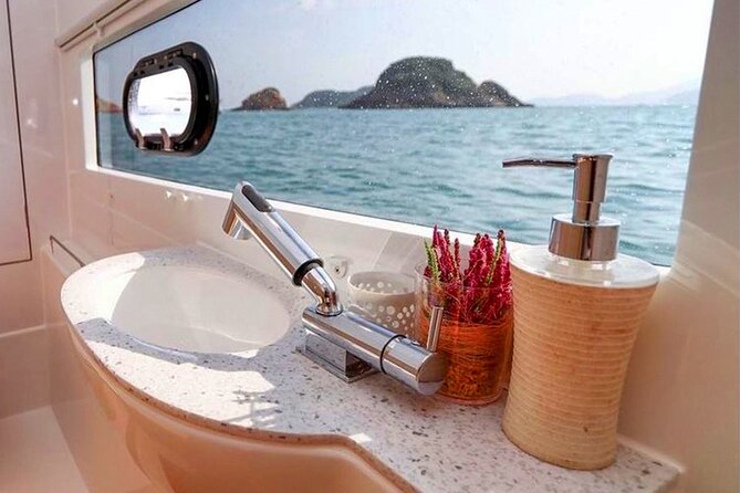 Private Luxury Catamaran Half Day Charter - Captain Joe, Katie, and the service onboard