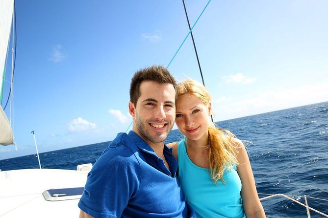 Private Luxury Catamaran Yacht. Full or Half Day Charter - Sail, Beach, Snorkel. - Starting at Havensight with less guesswork