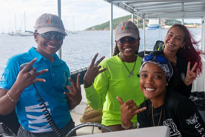 SeaFari FastCat - Sun, Fun, Swimming, Snorkeling & Boat Party - The crew and the mood aboard the Breeze