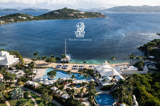 Shared VIP Shuttle from STT Airport to Ritz Carlton St Thomas - Arriving at the Ritz-Carlton, St. Thomas