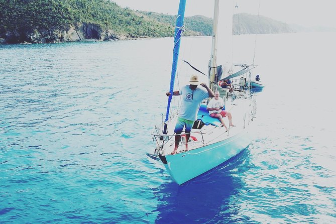 SPECIAL - (Up to 4 Passengers) All Inclusive Day Sail - The first anchorage: snorkeling with room to relax