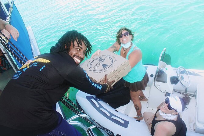 St. James Snorkel & Pizza Pi Lunch - Little St James: your first reef stop
