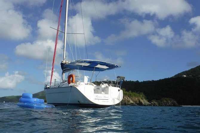 St John & Surrounding Cays - Full-Day Sail/Snorkel, 6 Guests Max - Key points at a glance