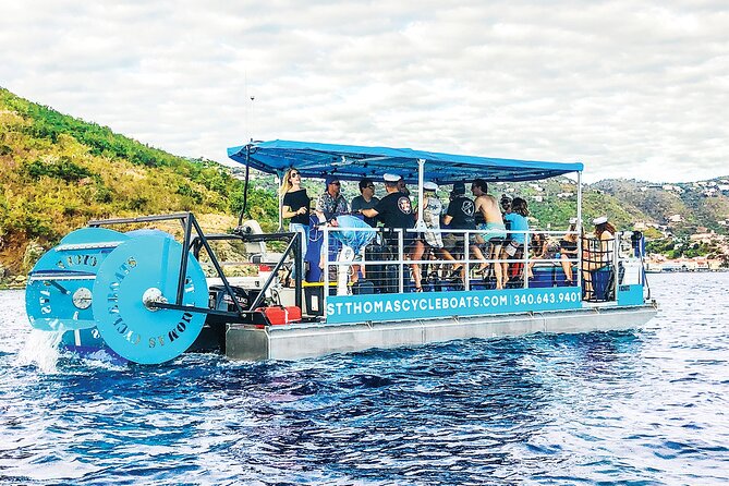 St. Thomas Cycleboats Water Island Trip - Starting at Crown Bay Marina