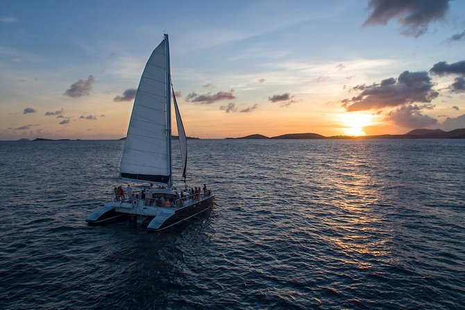 St. Thomas Dinner Sail to St. John with Open Bar & Hors D'oeuvres - Ritz-Carlton - From the Ritz-Carlton beach at 5 p.m.