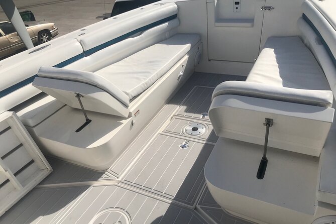 St Thomas Full-Day Boat Rental 37' Intrepid Powerboat - The captain can make or break the day