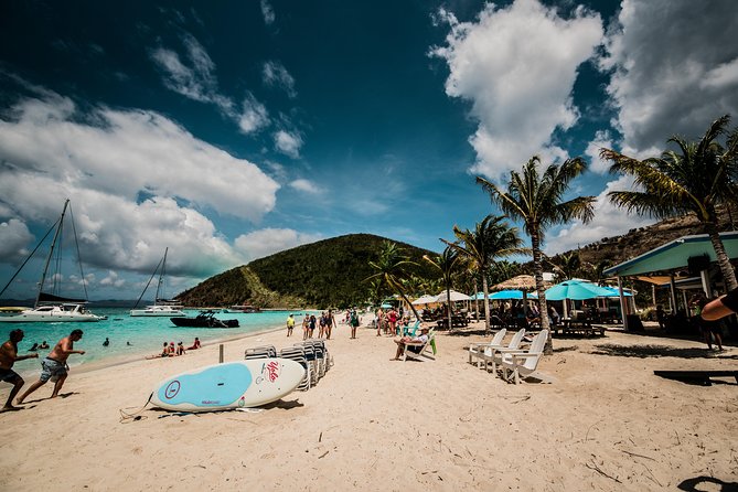 St. Thomas Jost Van Dyke & Soggy Dollar Snorkel Sail w/ Breakfast - Ritz-Carlton - The return sail and onboard happy hour