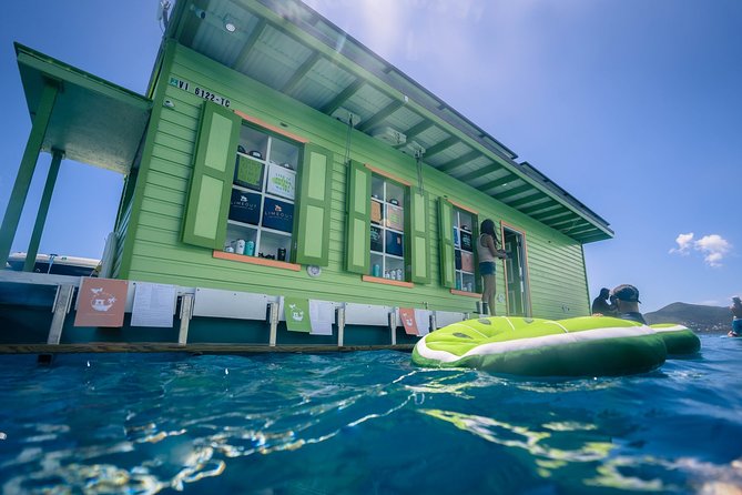 St. Thomas Lime Out Snorkel with Taco Bar Lunch & Swim-Up Bar - Ritz-Carlton - Lime Out, the Floating Taco Stop