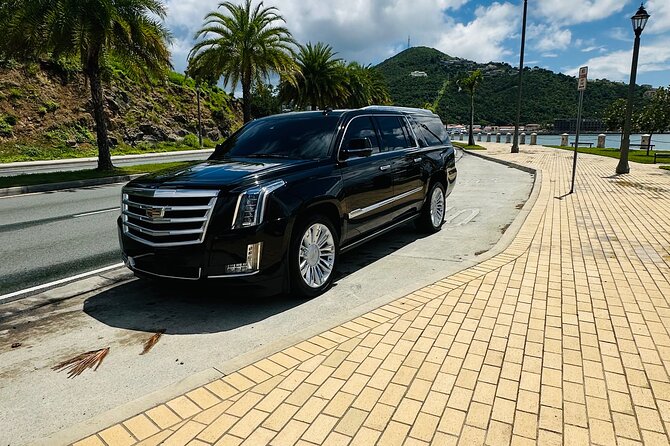 ST Thomas Luxury Private Airport Pickup - A local driver, not a sightseeing tour
