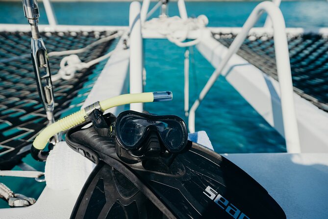 St. Thomas Maho Bay Turtle Snorkel Sail - Ritz-Carlton - Sailing home with drinks from the open bar