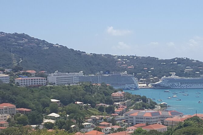 St Thomas Shore Excursion: Shopping, Sightseeing and Beach Tour - Meeting the guide near the cruise port