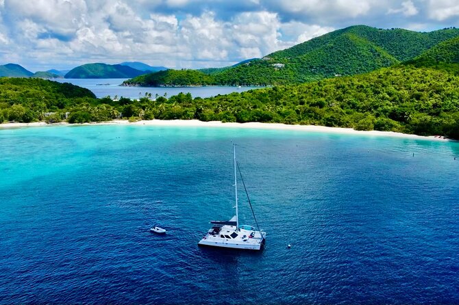 St. Thomas & St. John Private Luxury Full-Day Sail (12 guest max) - The morning begins with fruit, pastry, and open water