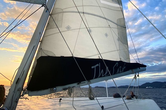 Sunset & Harbor Lights Dinner Sail from the Marriott's Frenchman's Cove - Dinner choices: tacos or barbecue