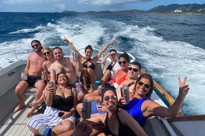 US Virgin Islands Island Hop & Food Boat Tour - Swimming to Lime Out at Johnny Lime