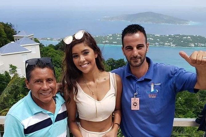Vi Top Taxi &Tours USVI-St Thomas Private Group-Island Tour - Mountain Top and the view beyond Magens Bay