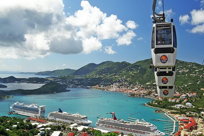 Vi Top Taxi &Tours USVI-St Thomas Private Group-Island Tour - Magens Bay, beautiful but not included